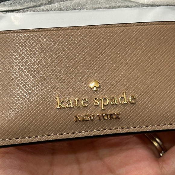 NWT Kate Spade Madison Colorblock Leather Card Holder